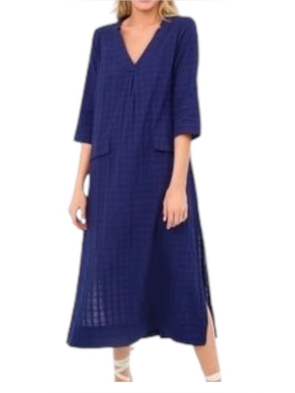 Tuckernuck Pomander Place cotton maxi tunic dress